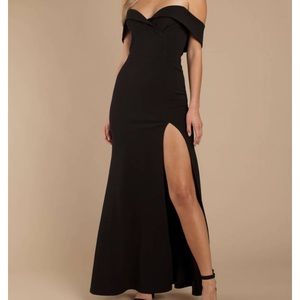 BLACK MAXI DRESS